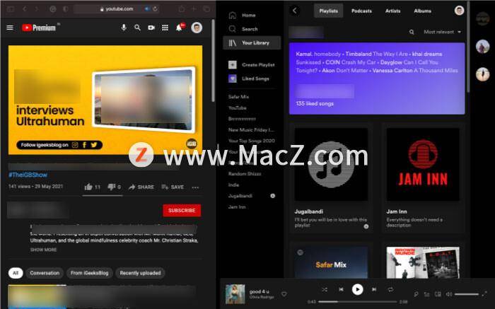蘋果Mac電腦分屏怎么設置-專在家創業網